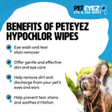 HypoChlor Eye & Ear Wipes (150ml & 120 pads) | Pet Eyez