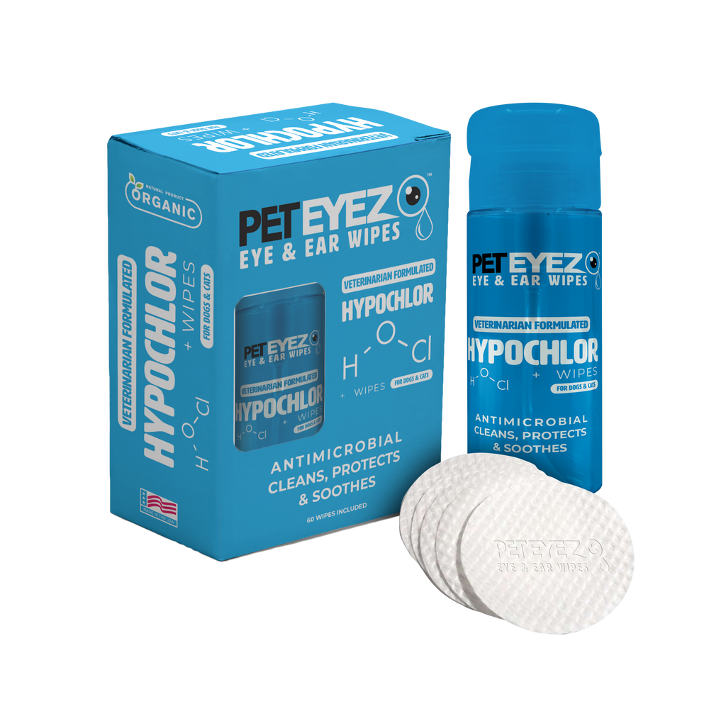 HypoChlor Eye & Ear Wipes (150ml & 120 pads) | Pet Eyez