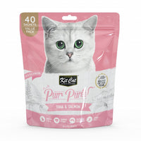 Purr Purées Tuna & Salmon Cat Treat (40pk) | Kit Cat