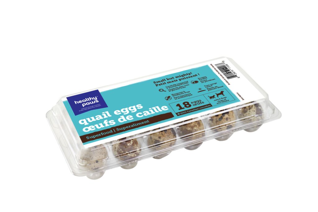 Raw Frozen Quail Eggs (18pk) | Healthy Paws