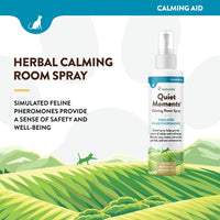 Quiet Moments Cat Calming Room Spray | NaturVat