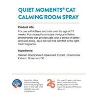 Quiet Moments Cat Calming Room Spray | NaturVat