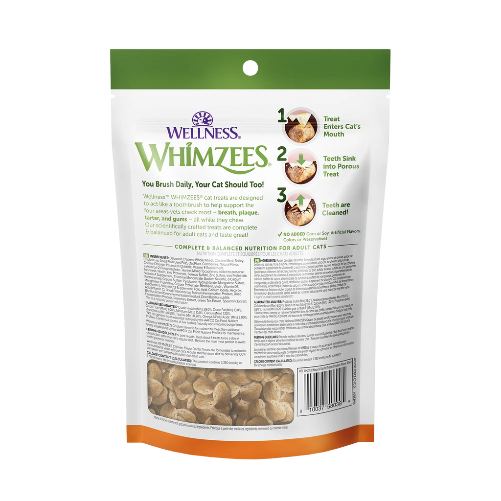 Cat Dental Treats (Chicken) | Whimzees