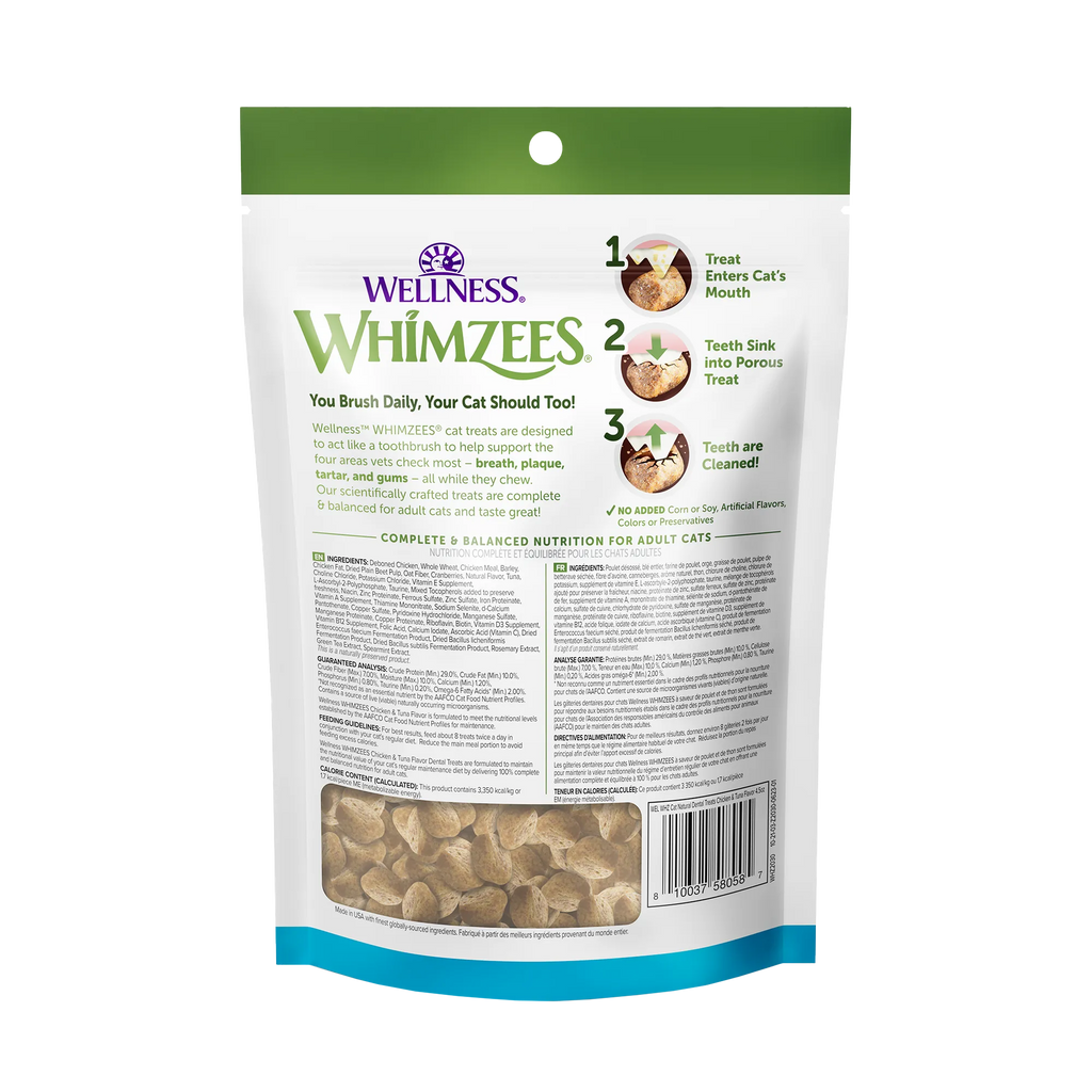 Cat Dental Treats (Chicken & Tuna) | Whimzees