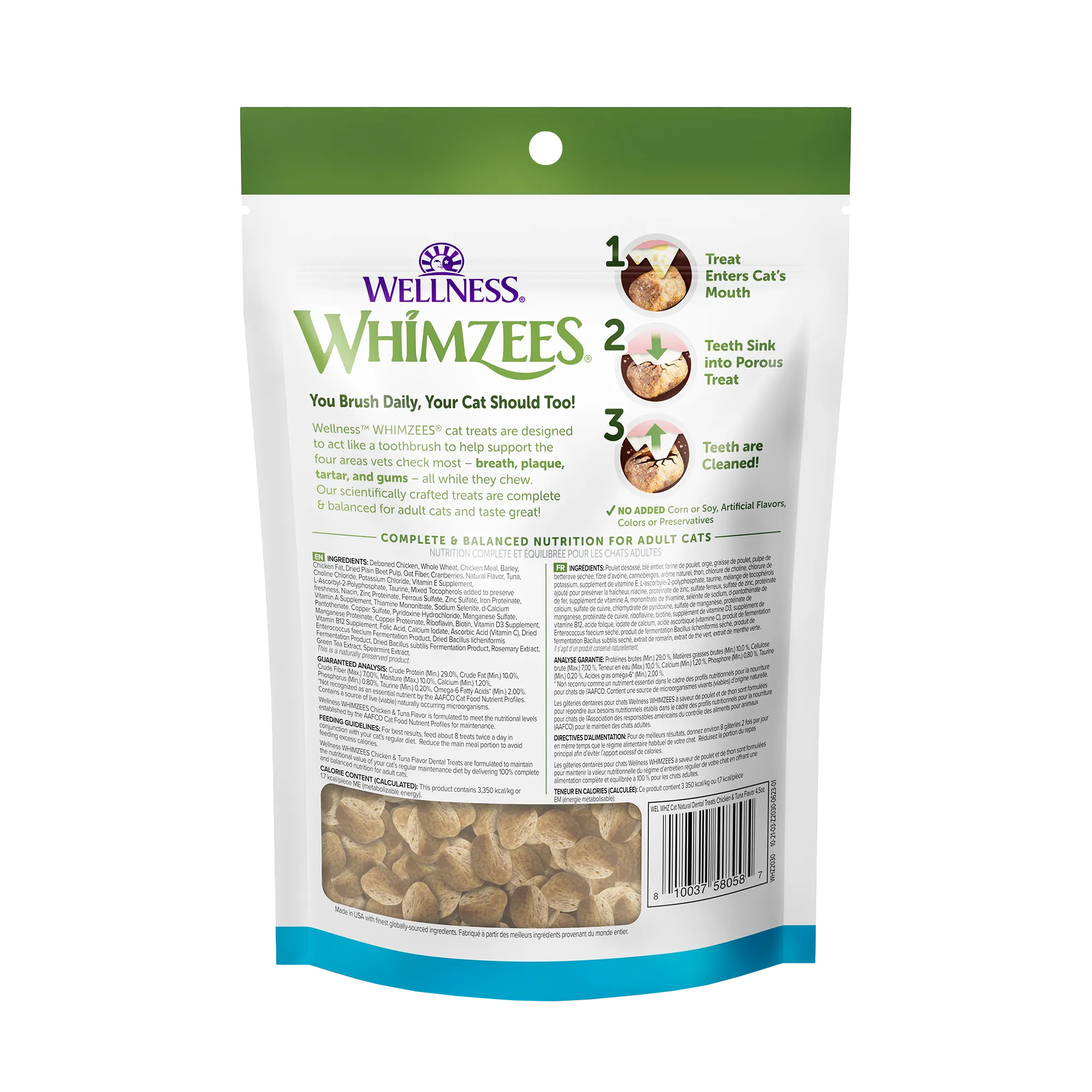 Cat Dental Treats (Chicken & Tuna) | Whimzees