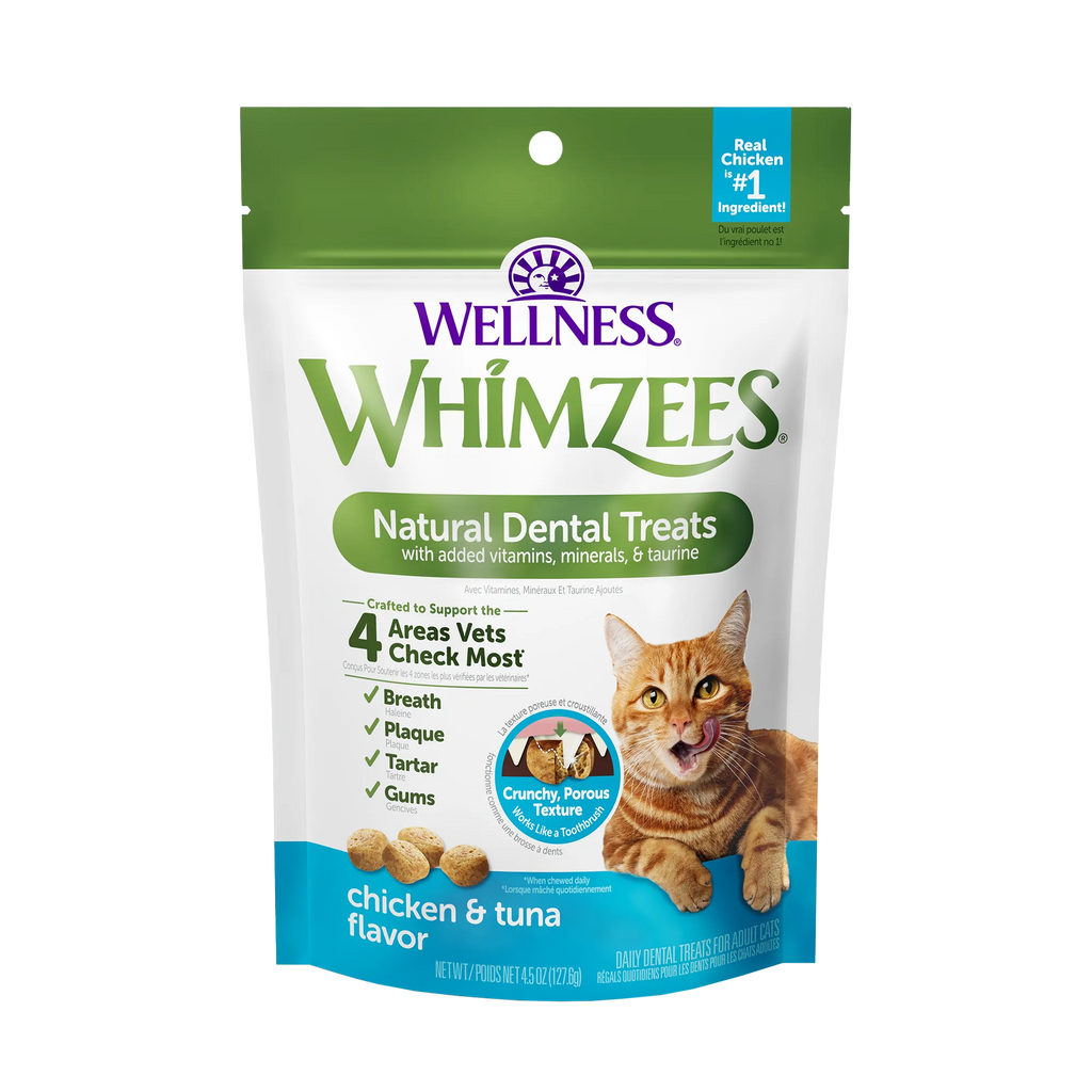 Cat Dental Treats (Chicken & Tuna) | Whimzees