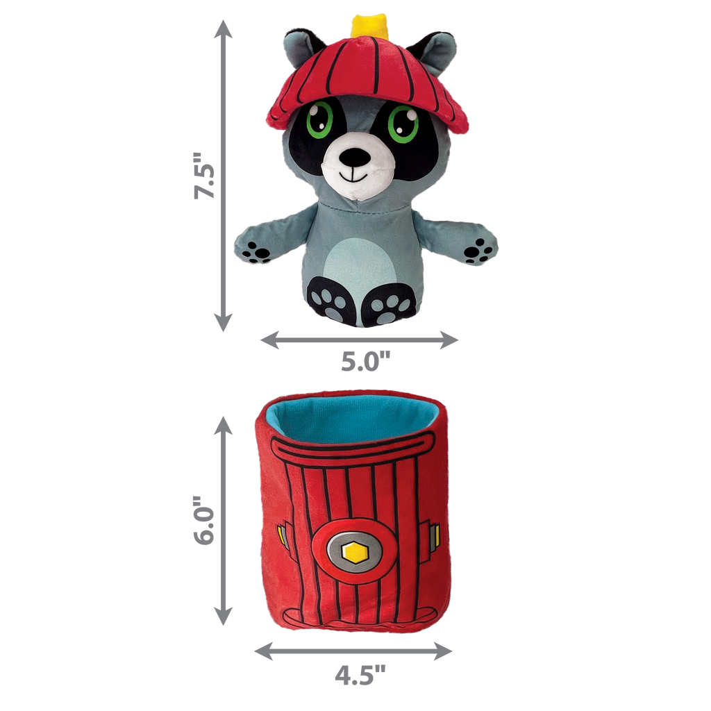 Puzzlements Surprise Fire Hydrant 2-In-1 Toy | KONG