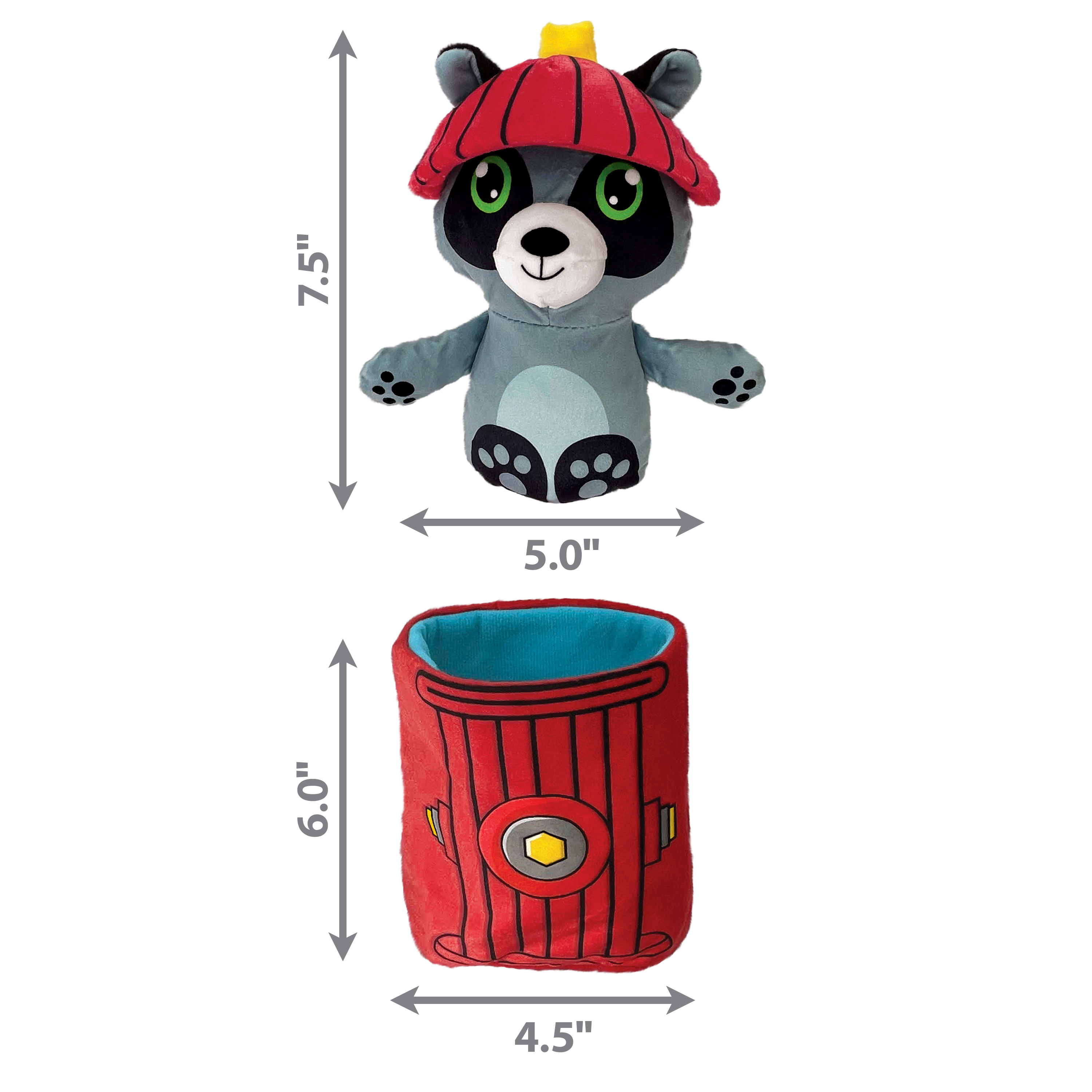 Puzzlements Surprise Fire Hydrant 2-In-1 Toy | KONG