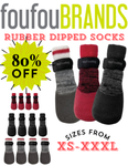 Rubber Dipped Socks | FouFou Dog