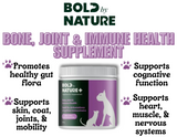 Bone, Joint & Immune Health Supplement (225g) | Bold By Nature