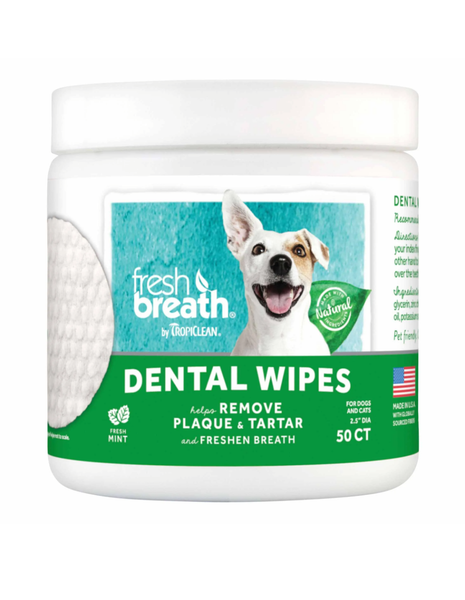 Dental Wipes (50pk) | Tropiclean