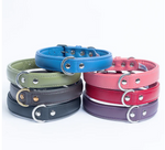 Alpine Leather Dog Collar | Angel Pet Supplies