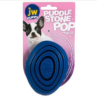 Puddle Stone Pop Puppy Teether | JW