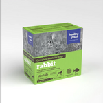 Rabbit Raw Frozen Meals For Dogs (8lb) | Healthy Paws