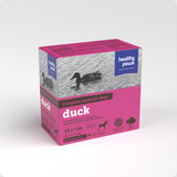 Duck Raw Frozen Meals For Dogs (8lb) | Healthy Paws