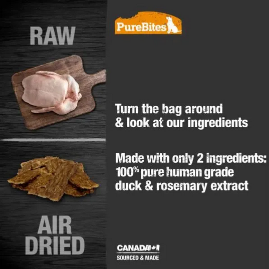 Air Dried Duck Jerky (156g) | PureBites