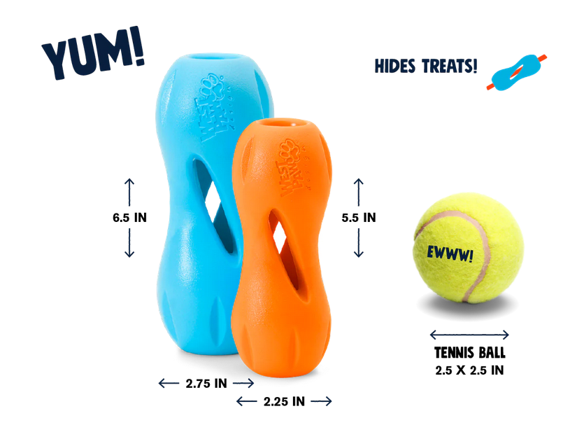 Qwizl Treat Toy (Assorted Colours) | West Paw