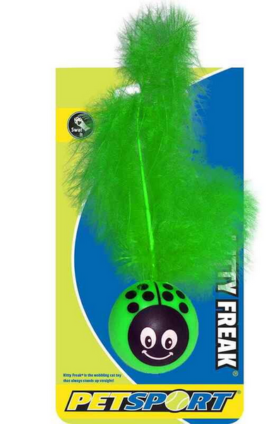 Kitty Freak Ladybug Cat Toy (Assorted Colours) | Petsport