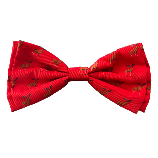 Bowtie (Red Moose, Large) | Huxley & Kent