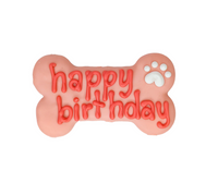 Happy Birthday Cookie (Pink) | Bosco and Roxy's