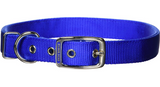 Double Deluxe Dog Collar (Blue, 26") | Hamilton