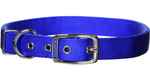 Double Deluxe Dog Collar (Blue, 18") | Hamilton
