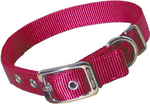 Double Deluxe Dog Collar (Red, 32") | Hamilton