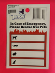 Rescue Our Pets Sticker | Triton Animal Supplies