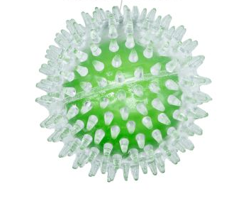 Transparent Spikey Ball | Bud'z