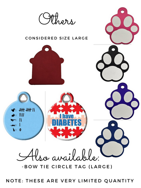 Pet Tags Engraving Included iMARC Danny s Paw Prints