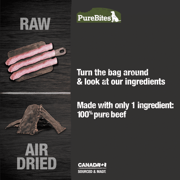 Air Dried Beef Tenders (213g) | PureBites