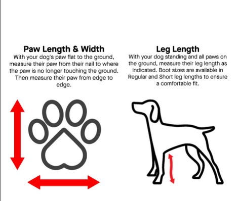 Suspender Winter Dog Boots (Size 2 Short, Red) | Canada Pooch