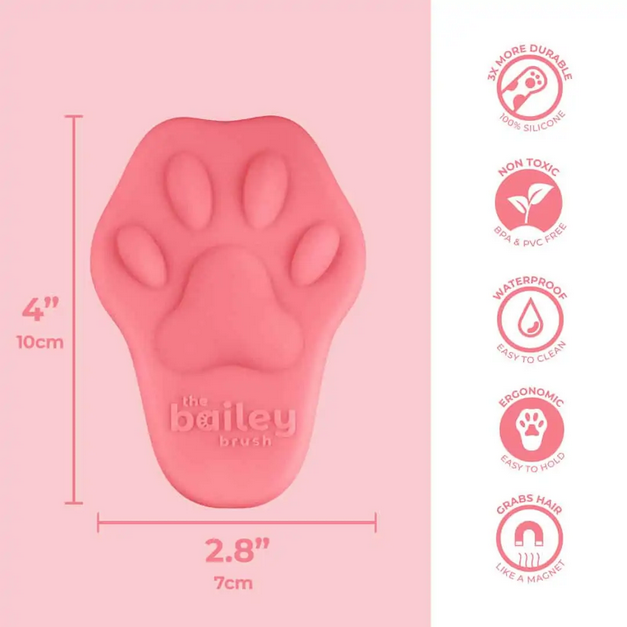The Bailey Brush (Assorted Colours) | Bailey Cat Co.