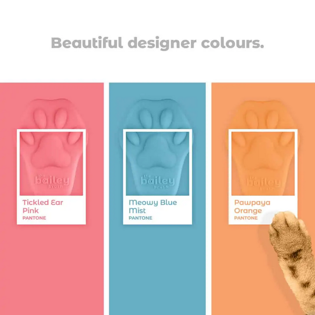 The Bailey Brush (Assorted Colours) | Bailey Cat Co.
