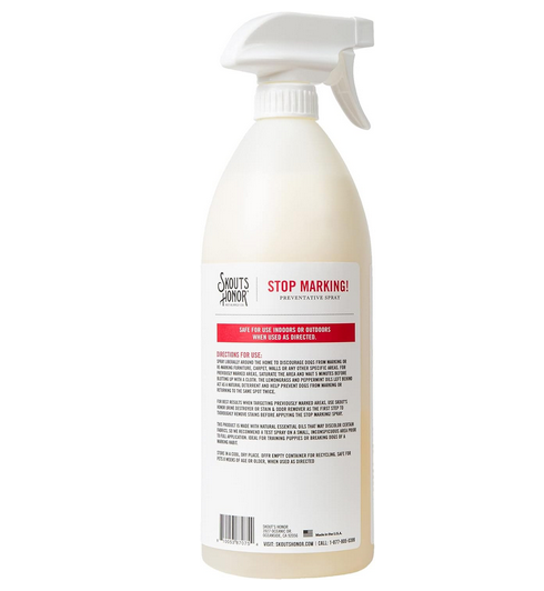 Stop Marking! Preventative Spray for Dogs (35oz) | Skout's Honor