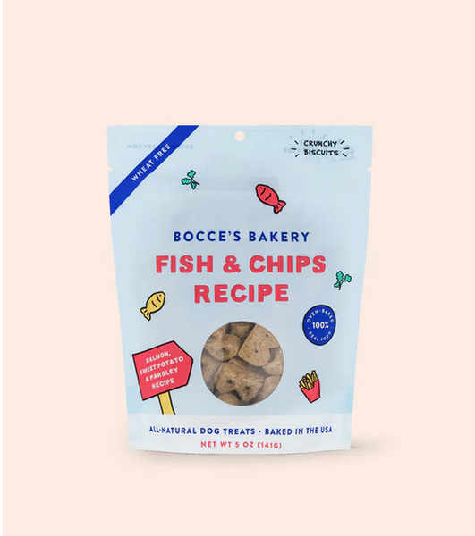 Fish & Chips Biscuits | Bocce's Bakery