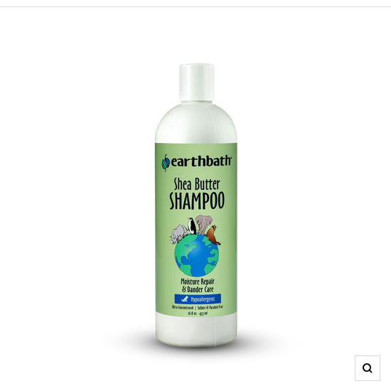 Hypoallergenic Shea Butter Shampoo (Moisture Repair & Dander Care) | Earthbath