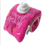 Birthday Roll Toy (Large, Pink) | FouFou Dog