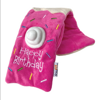 Birthday Roll Toy (Small, Pink) | FouFou Dog