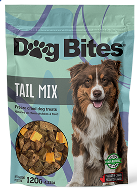 Freeze Dried Tail Mix (120g) | Dog Bites