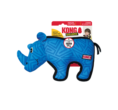 Ballistic Rhino Dog Toy | KONG