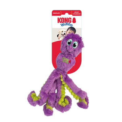 Wubba Octopus Dog Toy (Assorted Colours, Small) | KONG