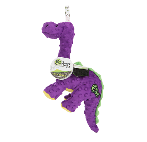 Bruto the Brontosaurus Dog Toy Large goDog Danny s Paw Prints