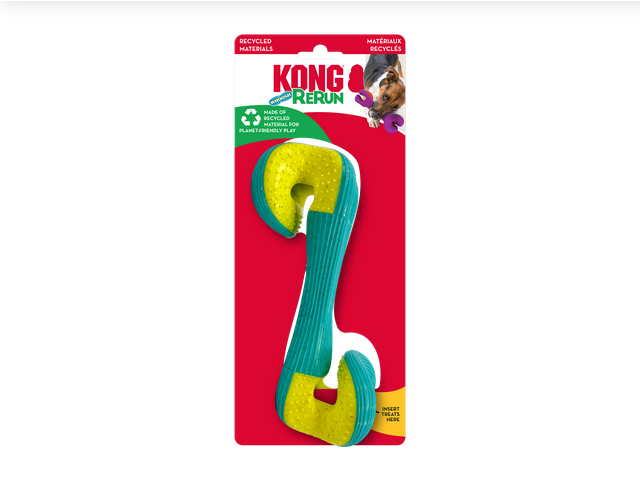 Rerun Whoosh Bone (Assorted, Large) | KONG