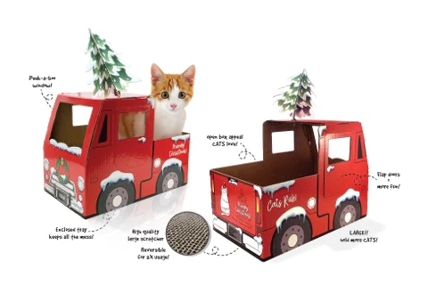 Red Truck Cat Scratcher | Companion Gear