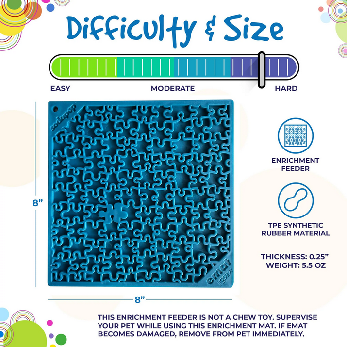 Enrichment Lick Mat (Jigsaw Puzzle) | SodaPup