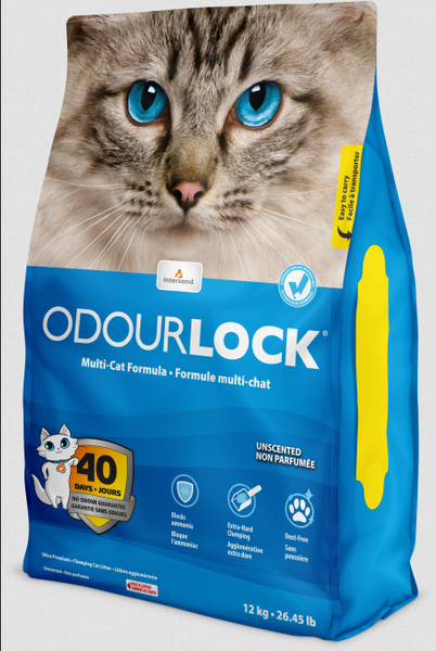 Ultra Premium Litter (Unscented, 26lb) | OdourLock