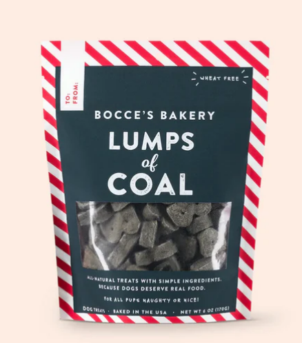 Lumps Of Coal Soft & Chewy Dog Treats | Bocce's Bakery