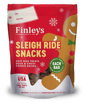 Sleigh Ride Snacks (6oz, Duck & Sweet Potato Recipe) | Finley's