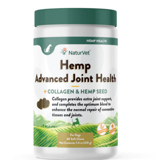 Hemp Advanced Joint Health (60 Count) | NaturVet